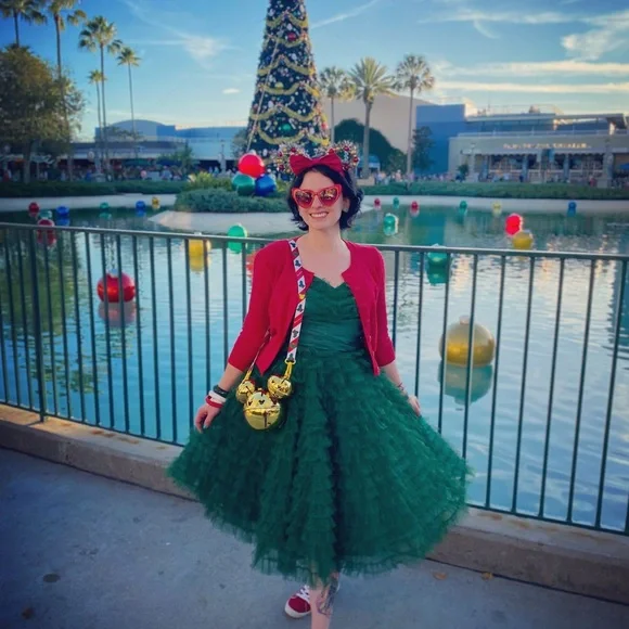 Unique Vintage Tulle Ruffle Cupcake Dress - Picture 2 of 8